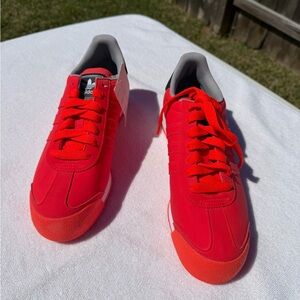 Adidas Unisex Bright Coral Sneakers